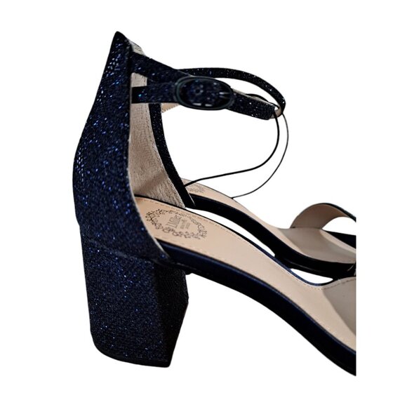 I. Miller Women's Emily Heeled Sandal Navy Size 5m - Picture 3 of 9